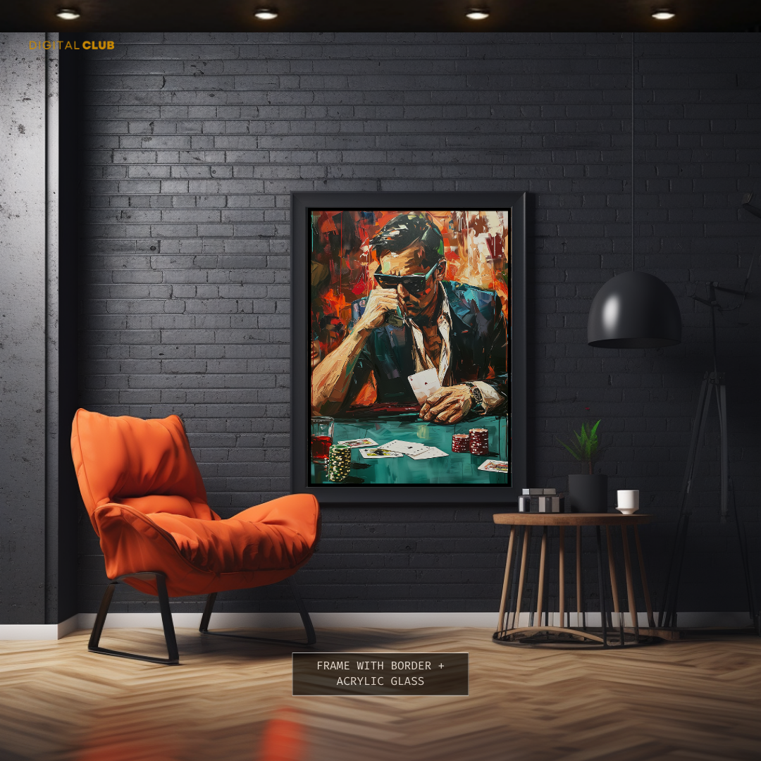 Poker Texas HoldEm Premium Wall Art