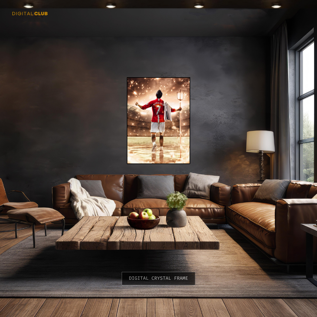 Cristiano Ronaldo Man United Premium Wall Art