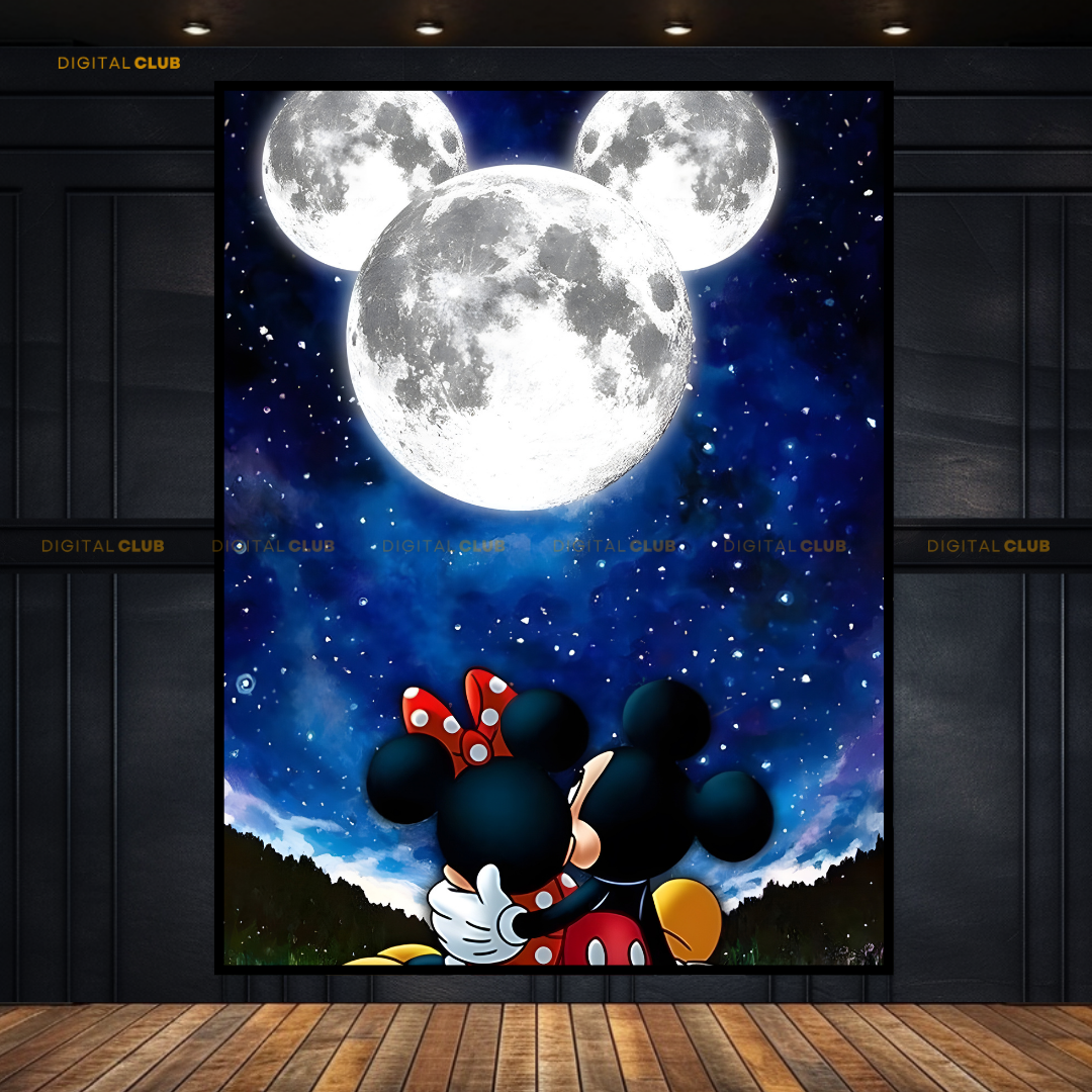 Mickey & Minnie Mouse Disney Premium Wall Art