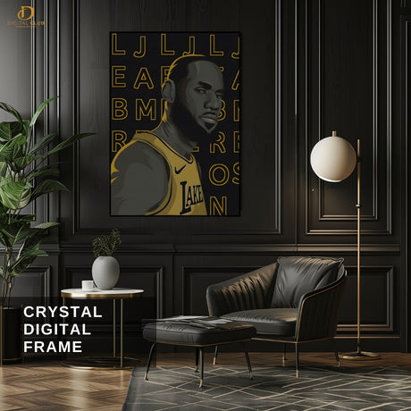 LeBron James - NBA - Premium Wall Art