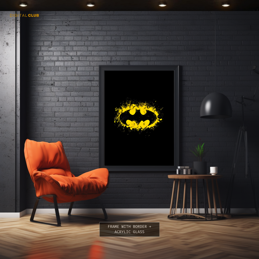 Batman - Logo - Premium Wall Art