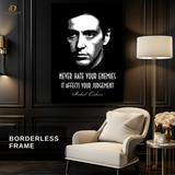 Michael Corleone - Quote - Premium Wall Art