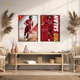 Mo Salah Liverpool - 2 Panel Wall Art