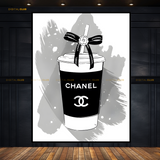 Chanel Coffee - Artwork - Premium Wall Art