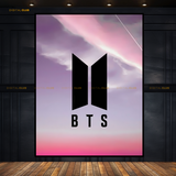 BTS - Logo - Premium Wall Art