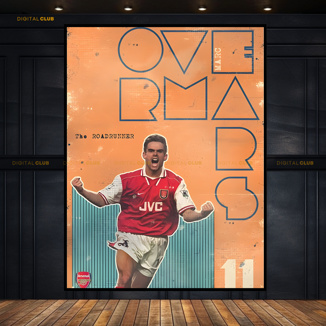 Over Mars - Football - Premium Wall Art