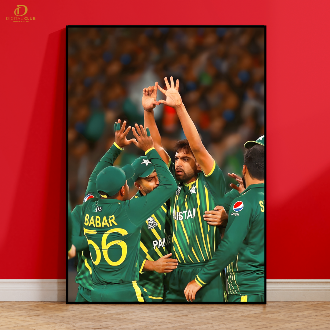 Pakistan Team - Cricket - Premium Wall Art