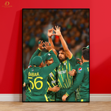 Pakistan Team - Cricket - Premium Wall Art