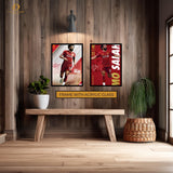 Mo Salah Liverpool - 2 Panel Wall Art