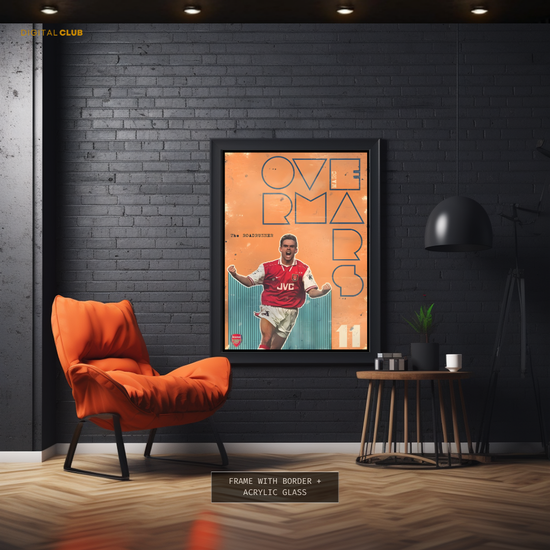 Over Mars - Football - Premium Wall Art