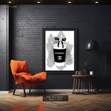 Chanel Coffee - Artwork - Premium Wall Art