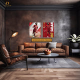 Mo Salah Liverpool - 2 Panel Wall Art