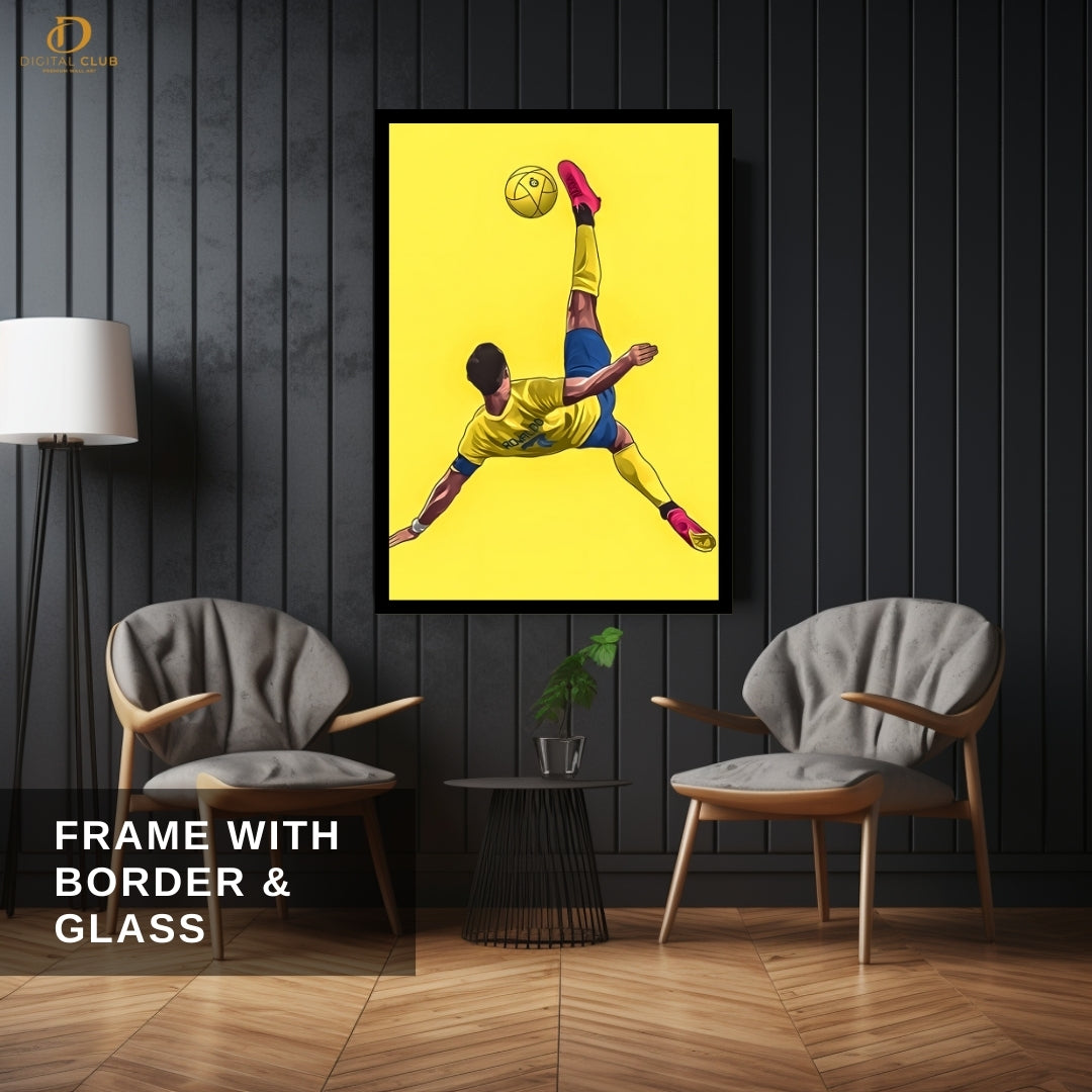 Cristiano Ronaldo - Football - Premium Wall Art