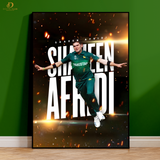 Shaheen Afridi - Cricket - Premium Wall Art