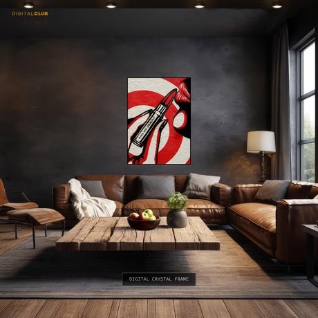 Kiss me Deadly Artwork Premium Wall Art