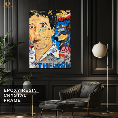 Tony Montana - Scarface - Premium Wall Art