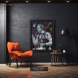 Ronnie Rocket Snooker Artwork Premium Wall Art