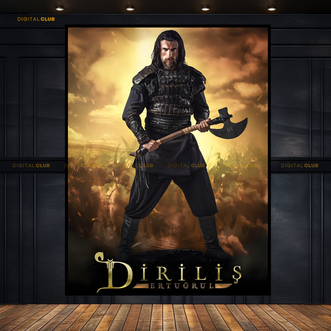 Turgut Alp Ertugrul Artwork Premium Wall Art