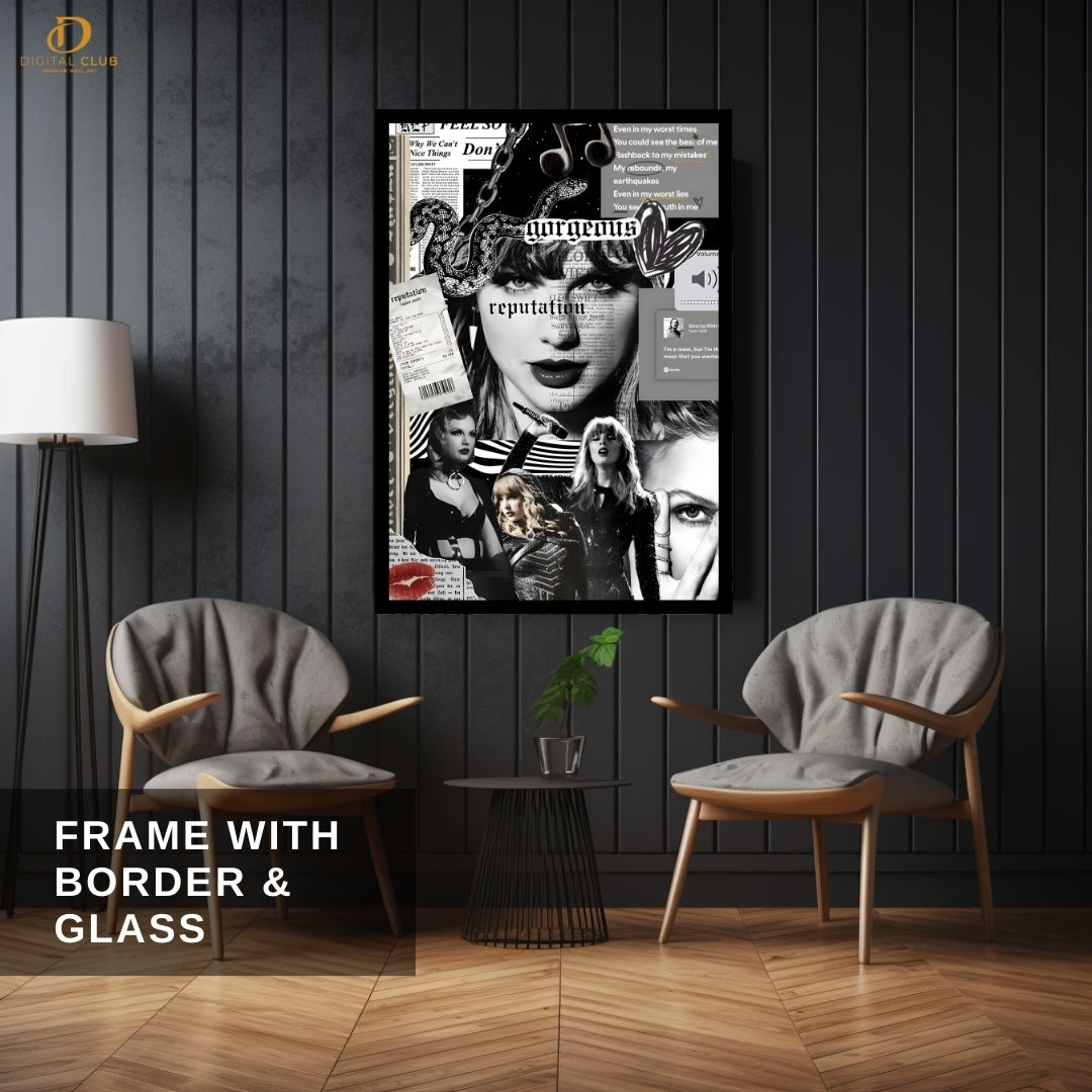 Taylor Swift - Music Artist - Premium Wall Art