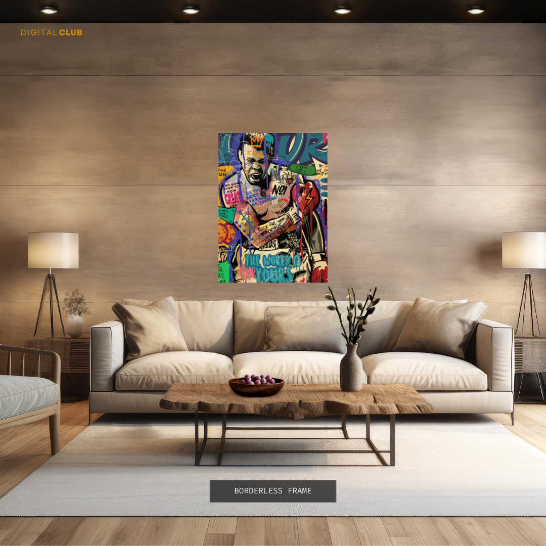 Muhammad ALI - Pop ART - Premium Wall Art