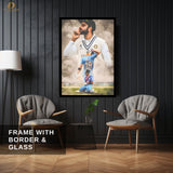 Virat Kohli 2 - Cricket - Premium Wall Art