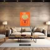 Hermes Fries - Artwork - Premium Wall Art