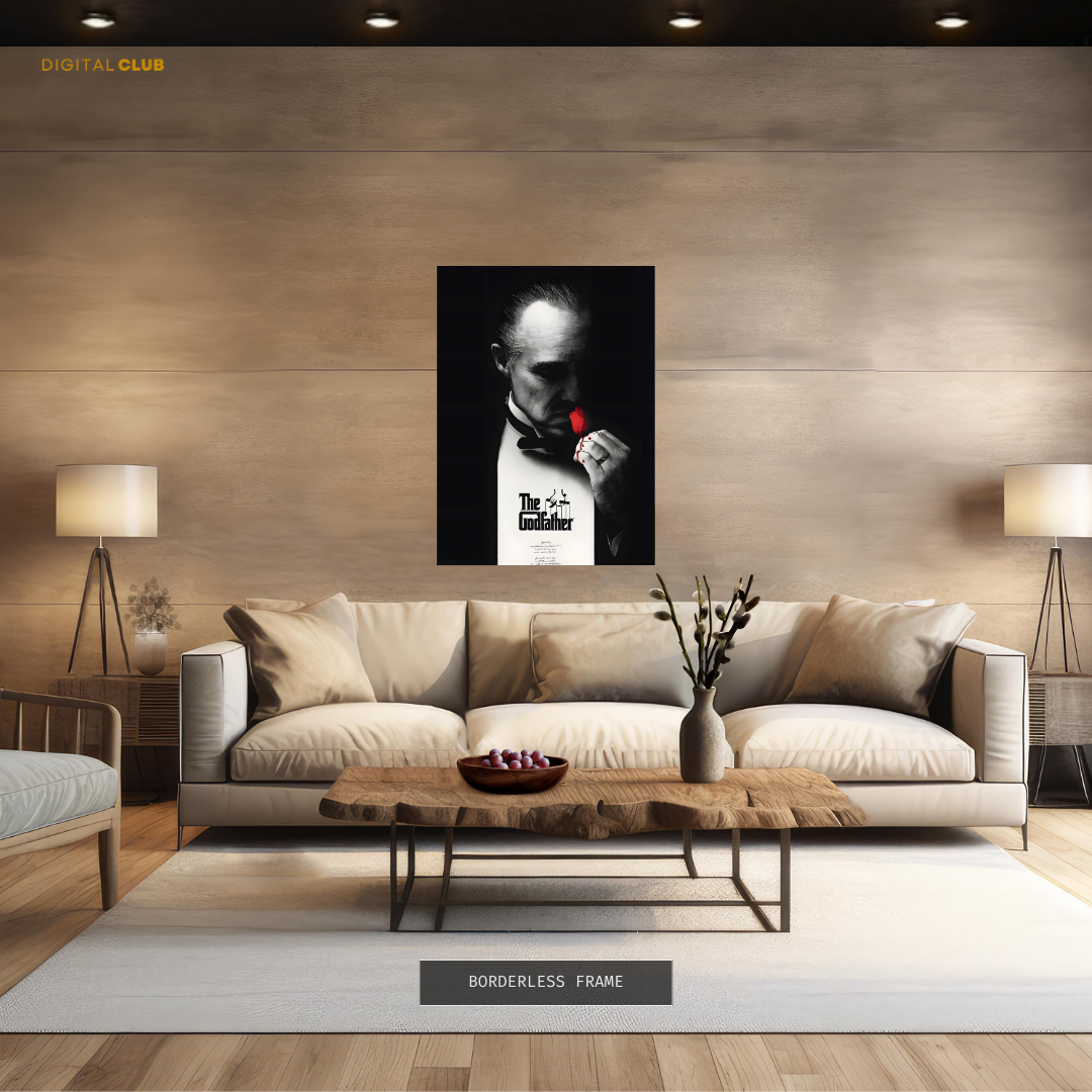 The Godfather Cover Photo Premium Wall Art