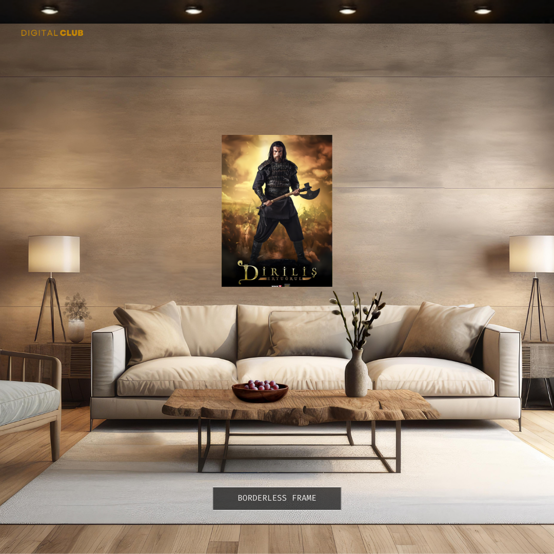 Turgut Alp Ertugrul Artwork Premium Wall Art