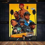 HipHop Artist - Artwork - Premium Wall Art