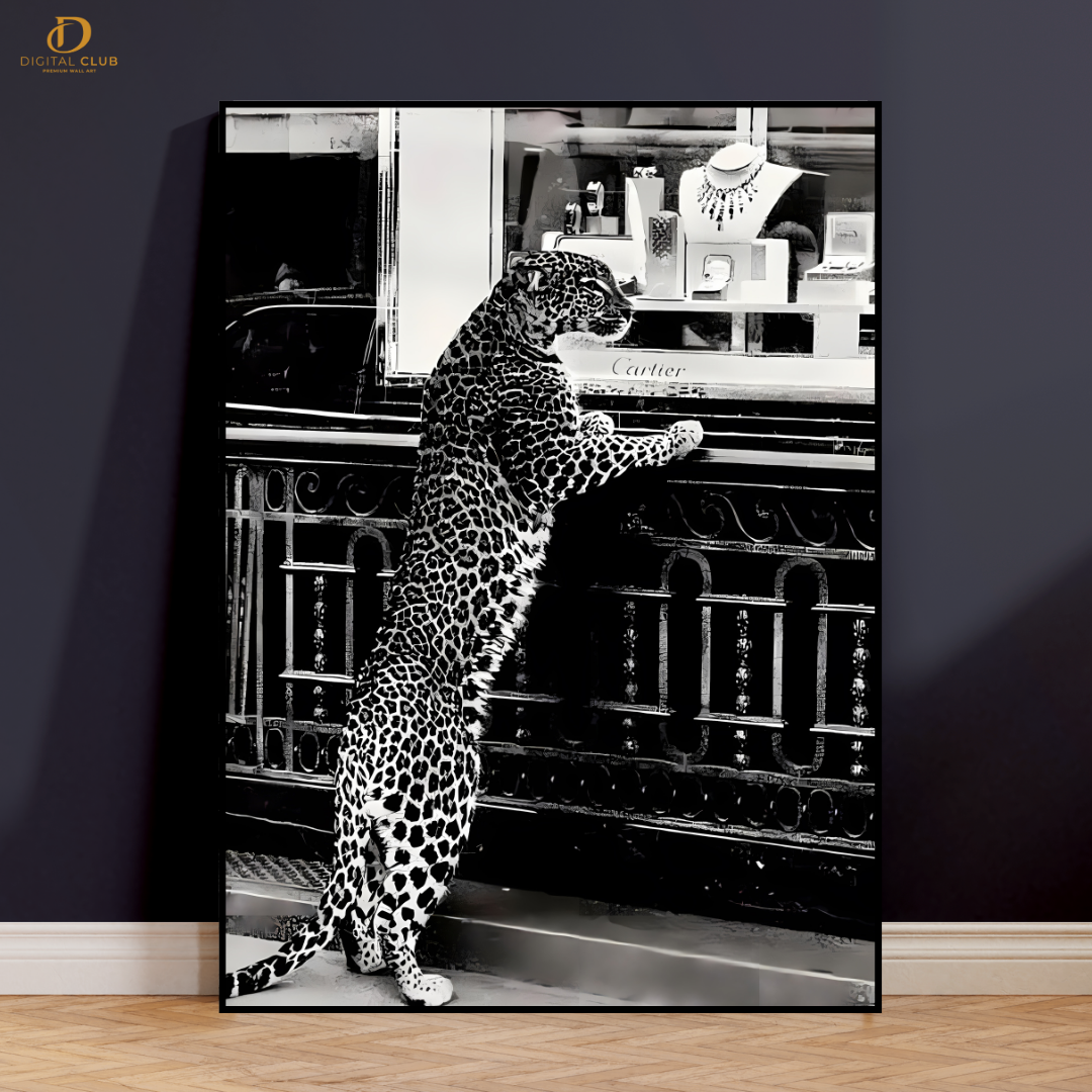 Leopard - Animal - Premium Wall Art