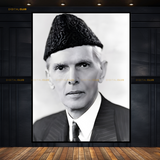 Quaid-e-Azam Pakistans Founder 2 Premium Wall Art