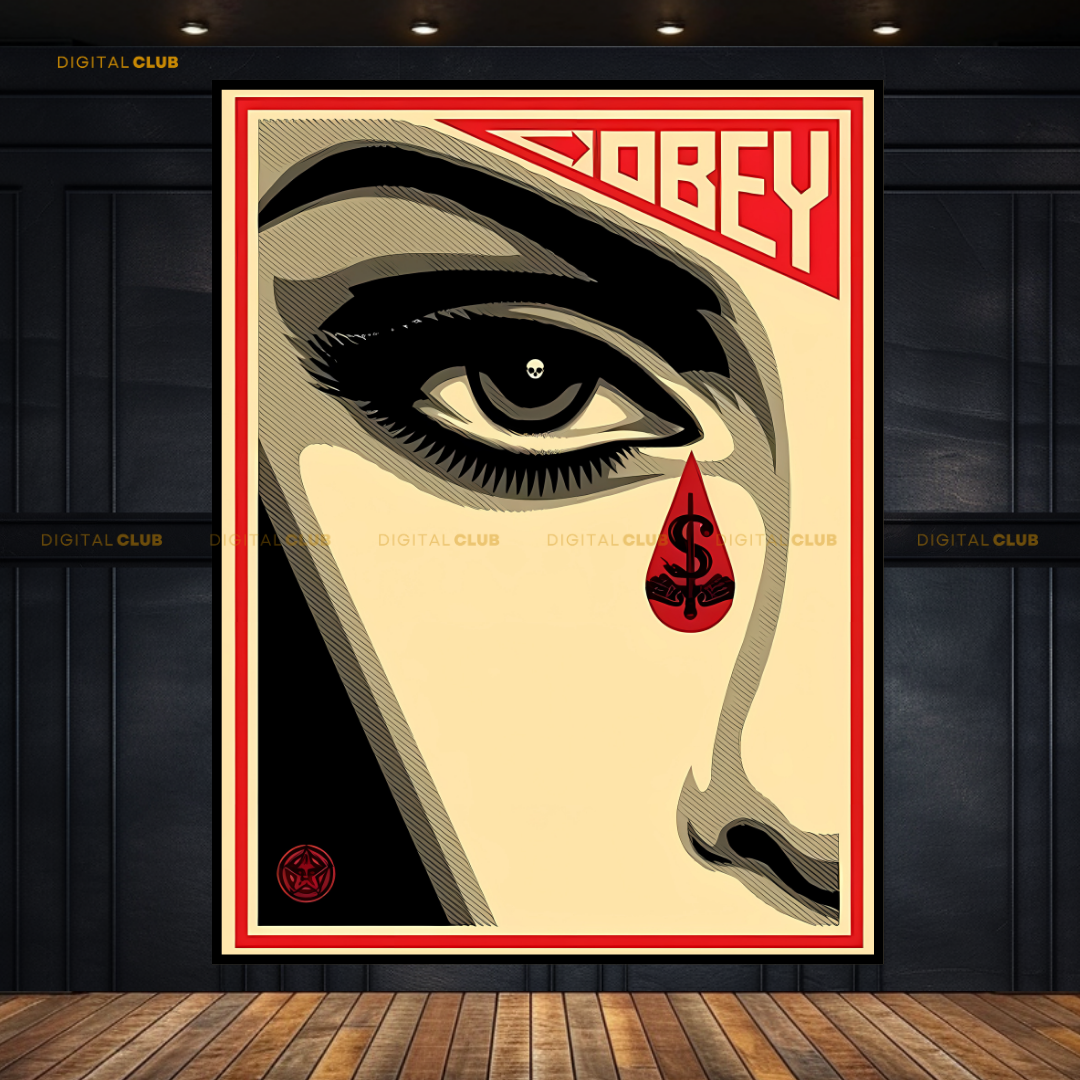 OBEY Artwork Premium Wall Art