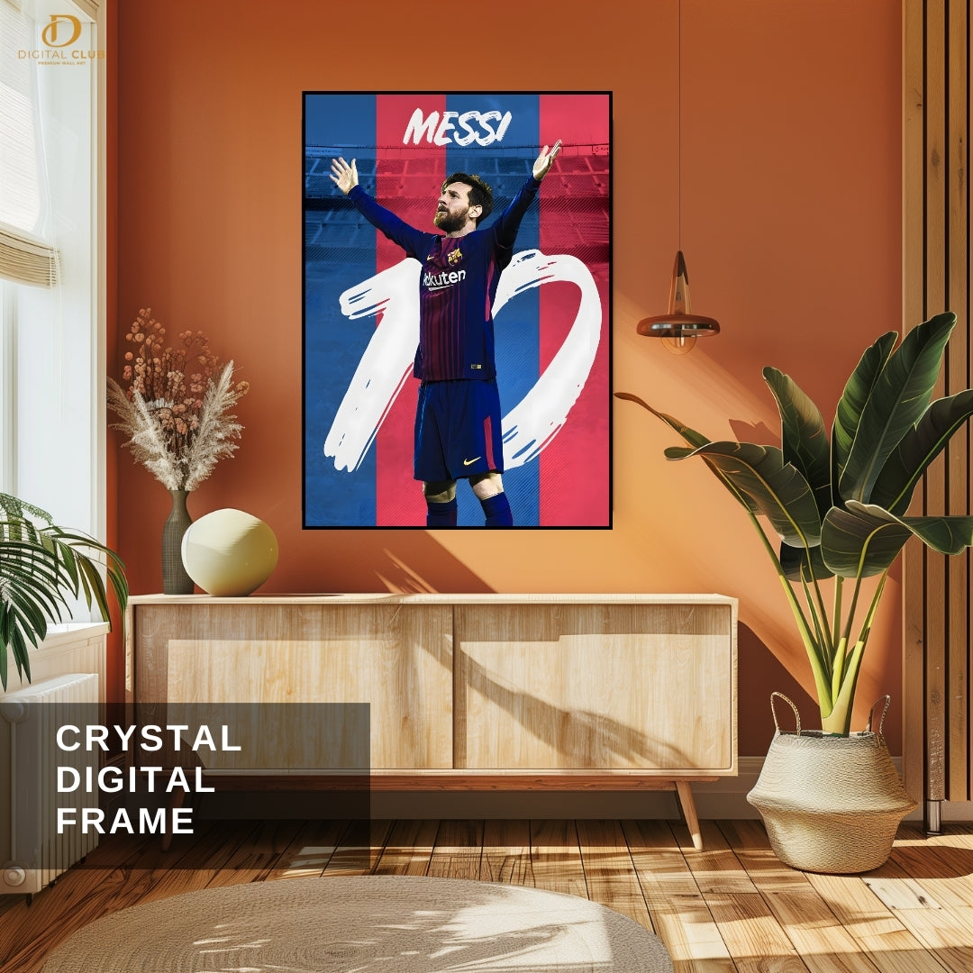 Lionel Messi - Football - Premium Wall Art