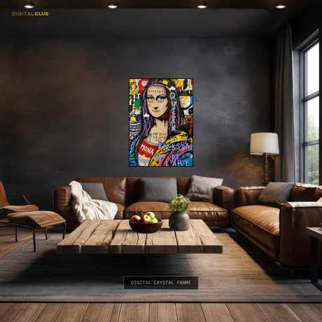 Mona Lisa - Pop ART - Premium Wall Art