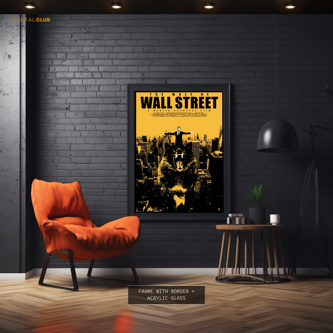 The Wolf of Wall Street Movie Premium Wall Art