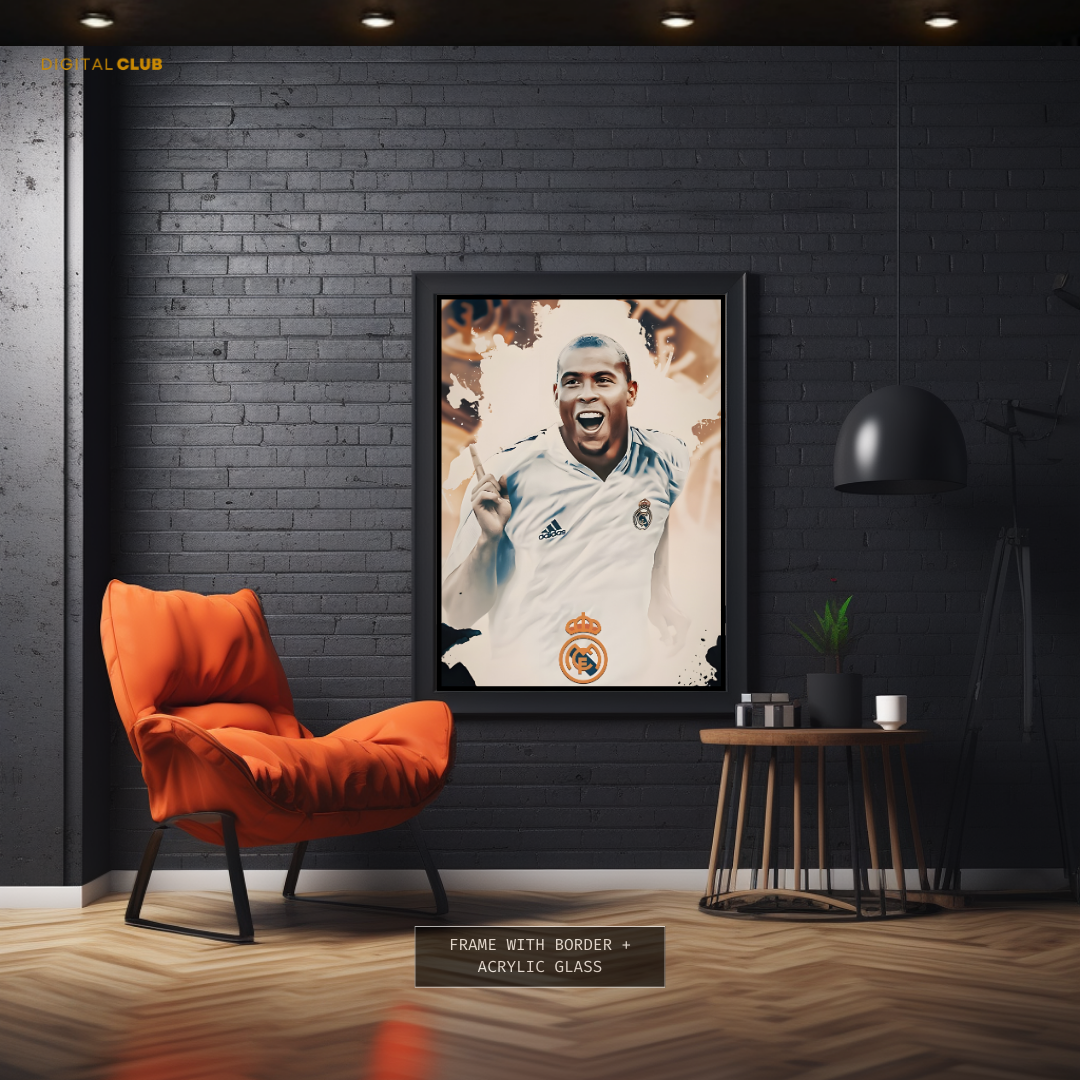 Ronaldo 1 - Football - Premium Wall Art