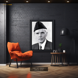 Quaid-e-Azam Pakistans Founder 2 Premium Wall Art