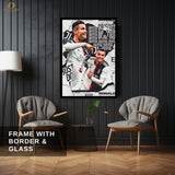 Cristiano Ronaldo - Juventus - Premium Wall Art