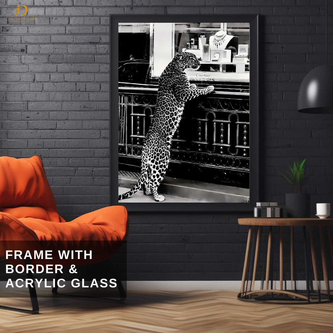 Leopard - Animal - Premium Wall Art