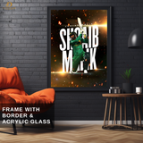 Shoaib Malik - Cricket - Premium Wall Art