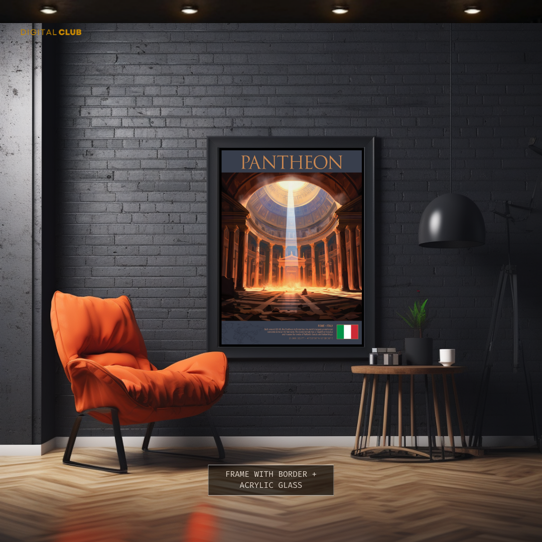 Pantheon ITALY Premium Wall Art