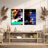 Ronnie x Selby Snooker - 2 Panel Wall Art