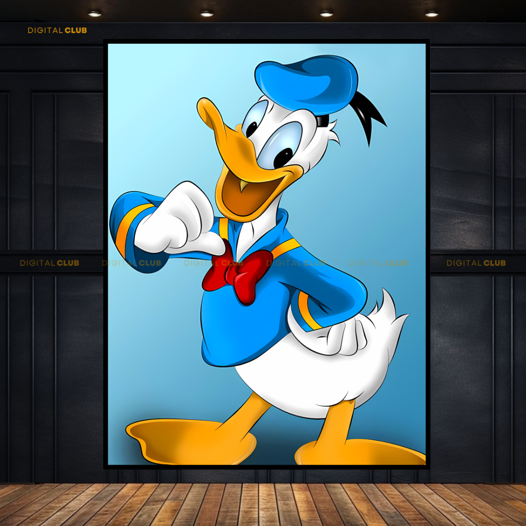 Donald Duck - Disney - Premium Wall Art