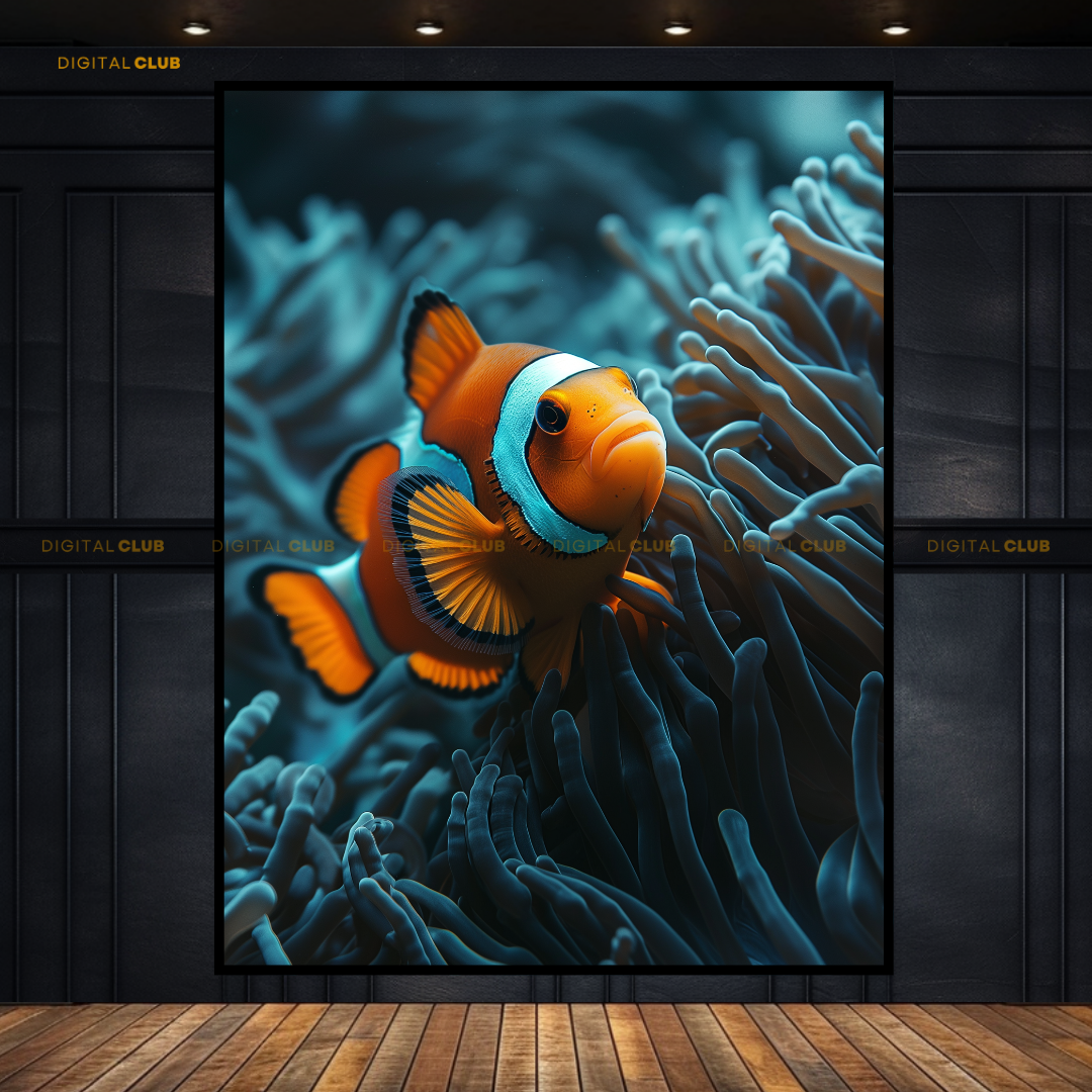 Fish Nemo Artwork - Animal & Wildlife Premium Wall Art