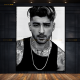 Zayn Malik Music Artist Premium Wall Art