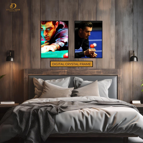 Ronnie x Selby Snooker - 2 Panel Wall Art