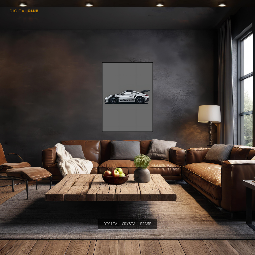 Porsche Sports Car - Artwork - Premium Wall Art