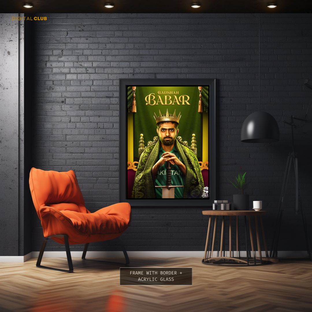 King Babar Artwork Premium Wall Art