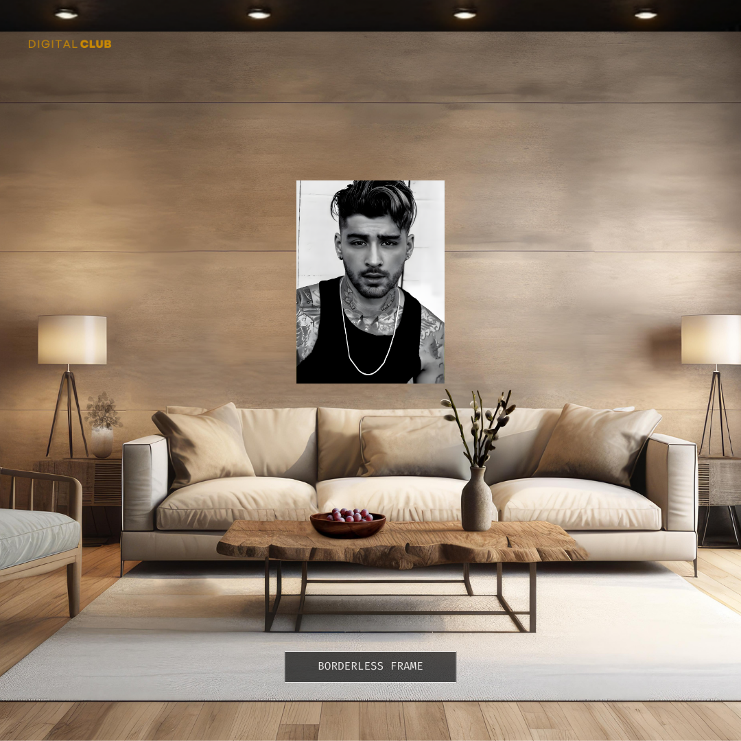 Zayn Malik Music Artist Premium Wall Art