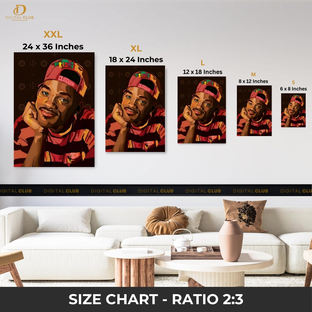 Will Smith - Celebrity - Premium Wall Art